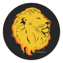 Lion Art Design stickers