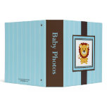 Lion Baby Photos Custom Binder