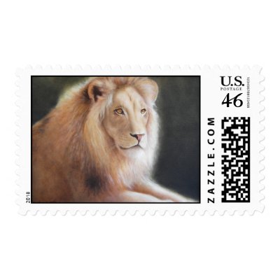 Lion, book of 39 cent stamps by goewyn