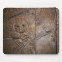 Lion & Bull: Persian Bas-relief mousepads by moonrisings Lion & Bull: Persian Bas-relief mousepads