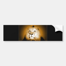 Lİon Bumper Sticker