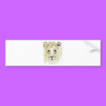 Lion bumper stickers