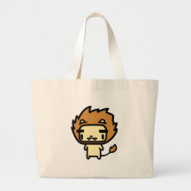 Lion Canvas Bags
