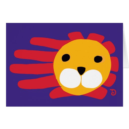 Lion card