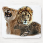 Lion Collage Mousepad