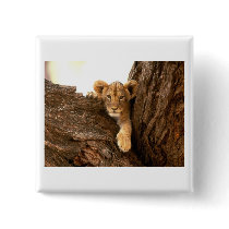 Lion Cub Button