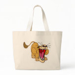 Lion cub cartoon canvas bags