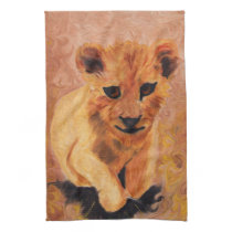 Lion Cub Kitchen Towels
