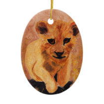 Lion Cub Ornament