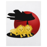 Lion Cub Pair on African Savanna Flyer