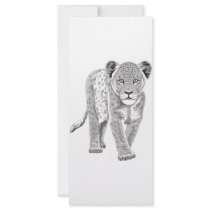 Lion Cub Rack Cards