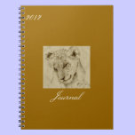 Lion cub spiral notebook notebooks