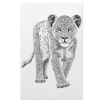 Lion Cub Custom Stationery