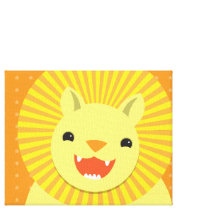 Lion cute! canvas print