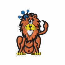 Lion embroidered shirts