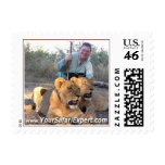 Lion Encounter Stamp