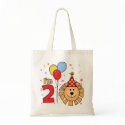 Lion Face 2nd Birthday bags by Kewlkids Lion Face 2nd Birthday bags