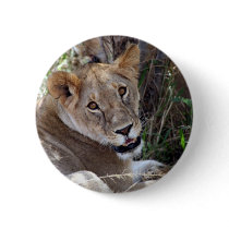 lion face button