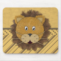 Lion Face mousepads by naturetees Lion Face mousepads
