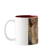 Lion Face Mug Cup