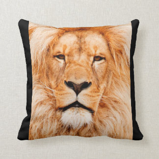 lion face cushion