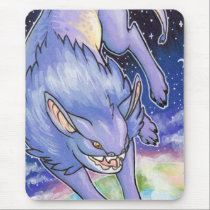 Lion fish chimera mousepad