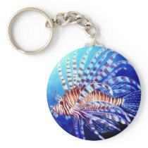 Lion Fish Of Borneo Keychains