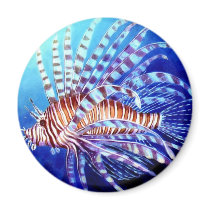 Lion Fish Of Borneo Fridge Magnet