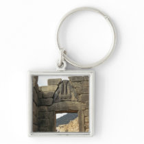 Lion Gate over the entrance Keychains