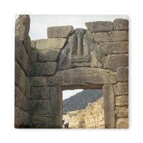 Lion Gate over the entrance Refrigerator Magnets