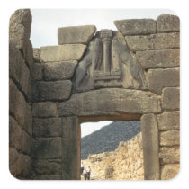Lion Gate over the entrance Stickers
