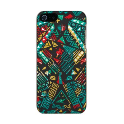 Lion Guard | African Pattern Metallic Phone Case For iPhone SE/5/5S