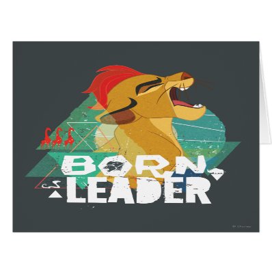 Lion Guard | Born Leader Kion Card