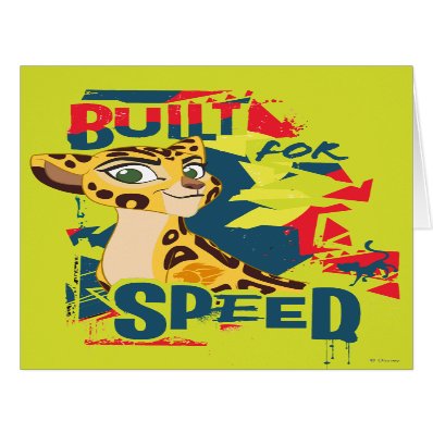 Lion Guard | Built For Speed Fuli Card