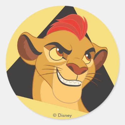 Lion Guard | Kion Character Art Classic Round Sticker