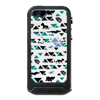 Lion Guard | Mosaic Pattern Waterproof Case For iPhone SE/5/5S