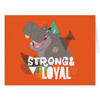 Lion Guard | Strong & Loyal Beshte Card