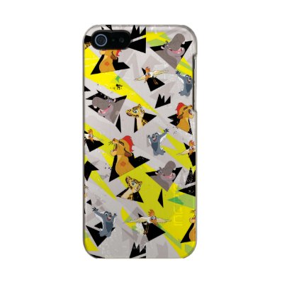 Lion Guard | Triangle Pattern Metallic iPhone SE/5/5S Case