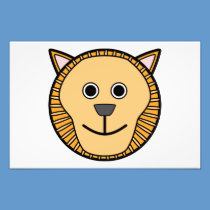 Lion head cartoon photography