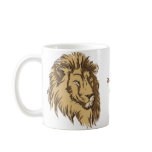 Lion head custom mug