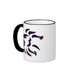 Lion Head Purple Mug