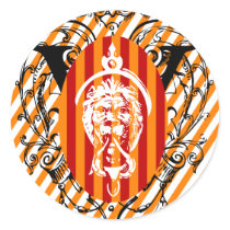 Lion Head stickers by CityRoyalty Lion Head stickers