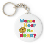 Lion Hear Me Roar T-shirts and Gifts keychains