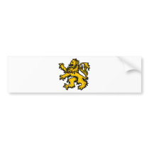 Lion Heart Bumper Sticker