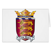Lion Heart Crest cards by RawRock Lion Heart Crest cards