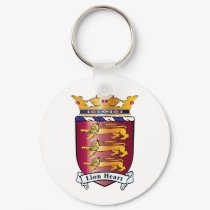 Lion Heart Crest keychains by RawRock Lion Heart Crest keychains