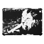 Lion in Black and White iPad Mini Covers
