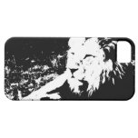 Lion in Black and White iPhone 5 Cover