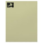 Lion in Black and White Customized Letterhead