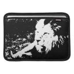 Lion in Black and White MacBook Air Sleeve